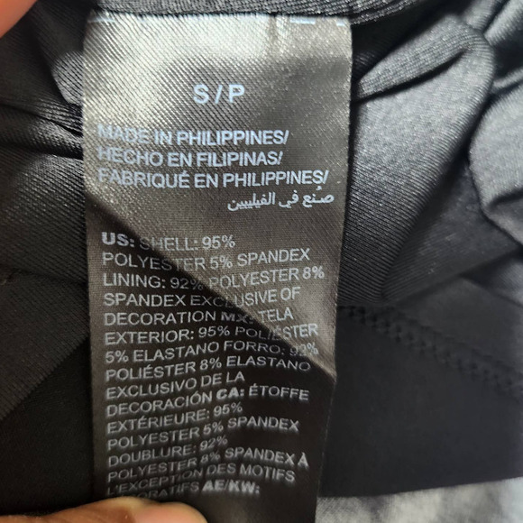 White House black market top blouse floral long sleeve sz S - Picture 7 of 9